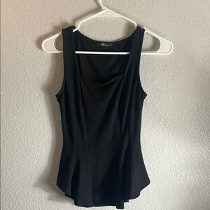 Black Sleeveless Top